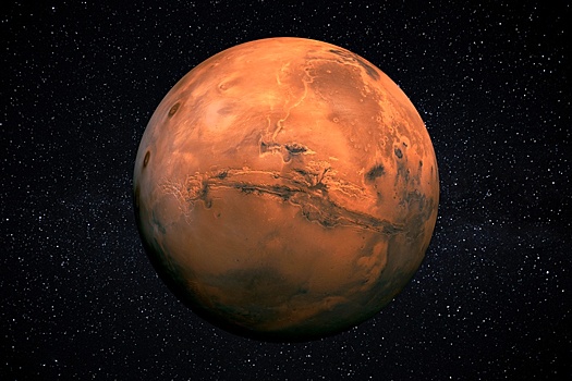 В конце мая на Марсе произошла мощная солнечная буря