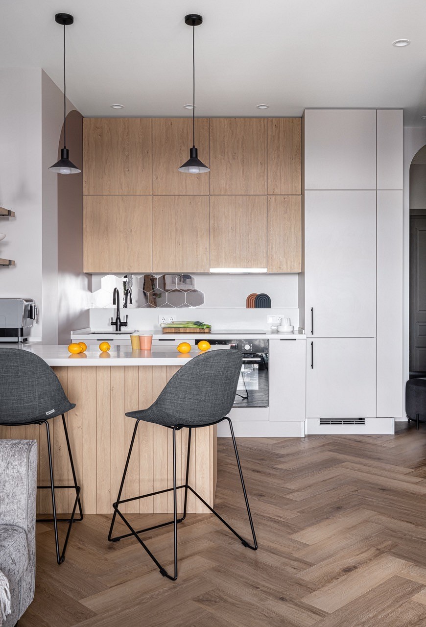 Дебютный проект: как начинающий дизайнер оформила свою квартиру 42 кв. м? Получилось очень стильно!19