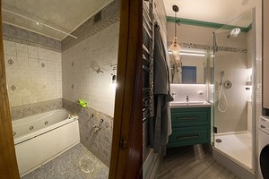 До и после: 7 ванных комнат от дизайнеров, которые теперь не узнать0