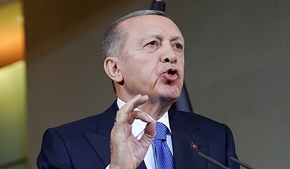 Эрдоган заявил о беспокойстве Запада из-за России и Китая