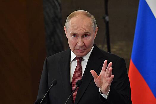 Путин принял участие в запуске доменной печи в ДНР