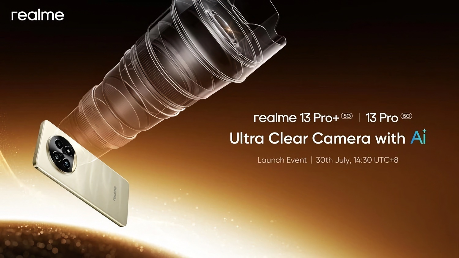 Realme раскрыла дату анонса фотофлагманов Realme 13 Pro и 13 Pro+ с ИИ-камерами1