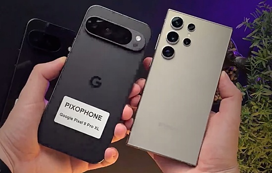 Появилось видео со сравнением Google Pixel 9 Pro XL и Galaxy S24 Ultra