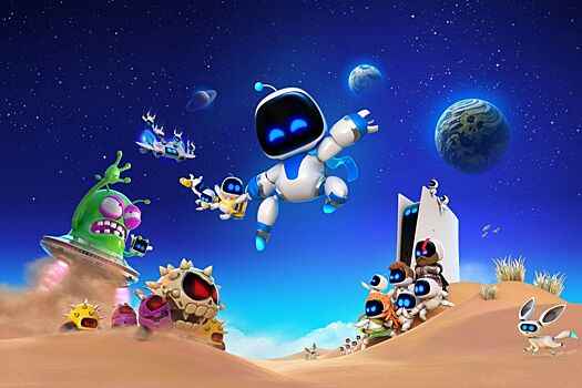 Astro Bot для PS5 стал самой высокооцененной игрой 2024 года