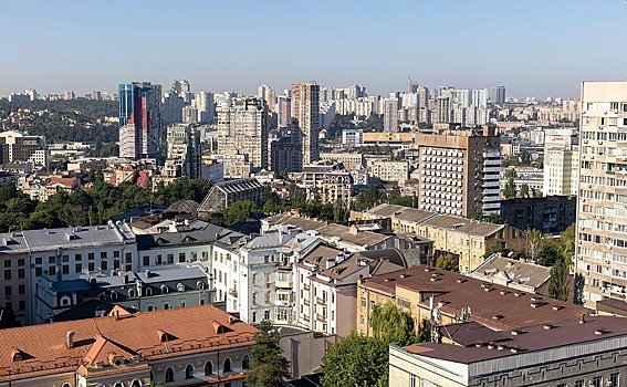 Киев накрыл смог из-за пожара в Чернобыльской зоне