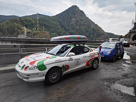 Hyundai Tiburon превратился в реплику Toyota Celica WRC с помощью дешевых модификаций