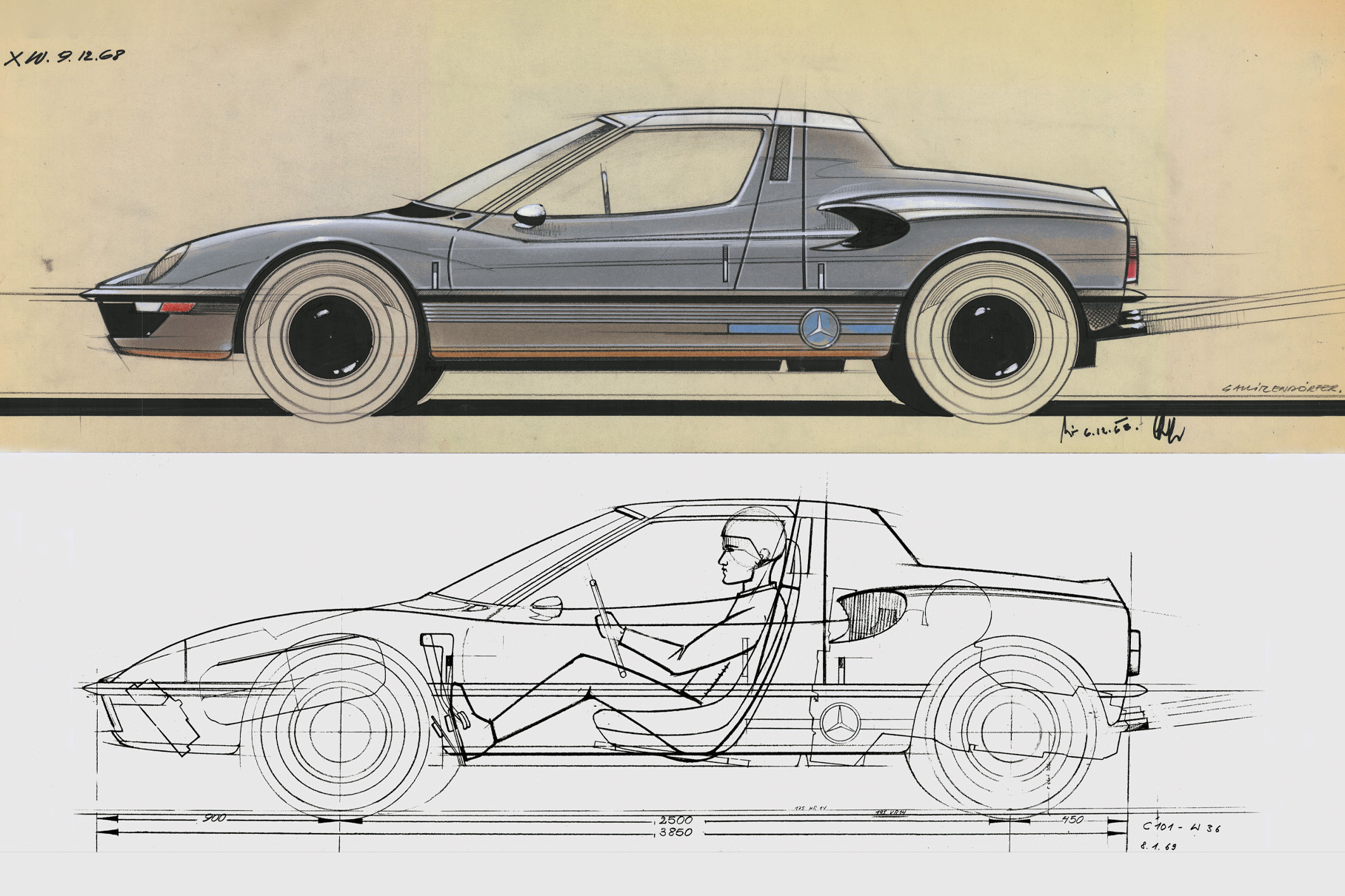 Mercedes-Benz C111: концепт, который не собирался уходить7