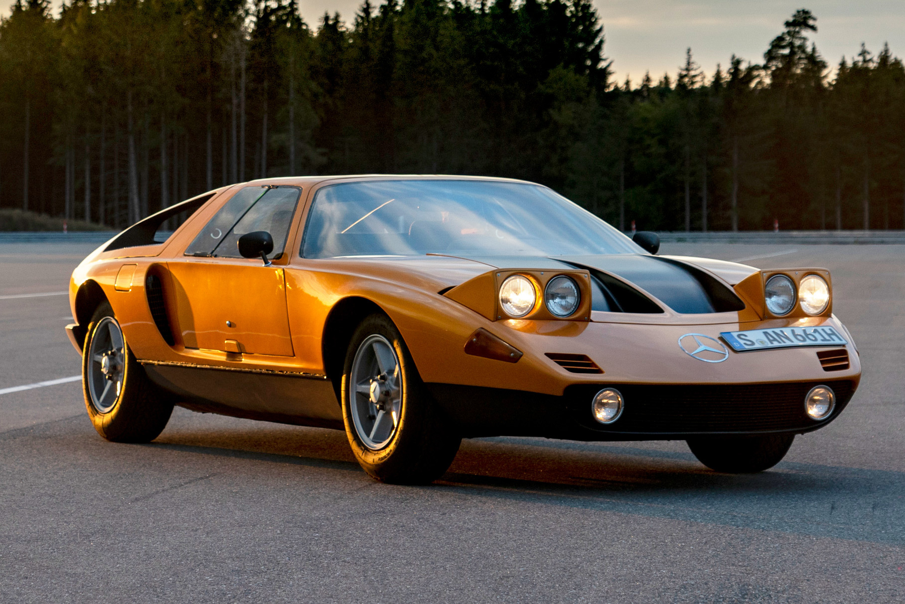 Mercedes-Benz C111: концепт, который не собирался уходить22