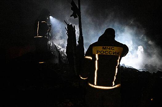 Пожар в Ульяновской области уничтожил десять домов