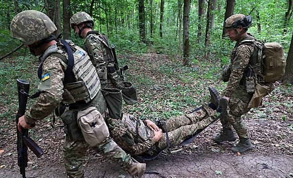 В Курской области ликвидировали бойца ВСУ с мечом