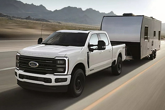 Тяжелые пикапы Ford Super Duty получили апгрейд и 7,3-литровый V8