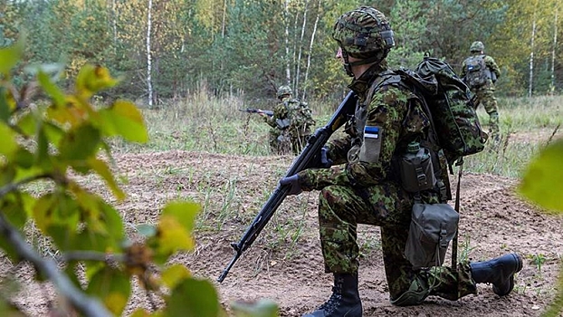 В Эстонии открылась новая военная база на границе с Россией