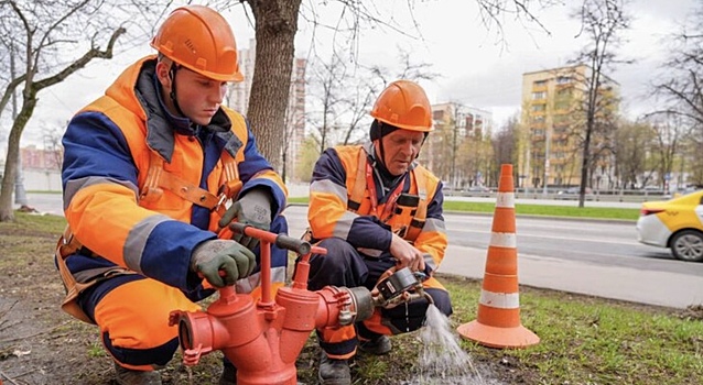 МЧС Москвы завершило осеннюю проверку пожарных гидрантов