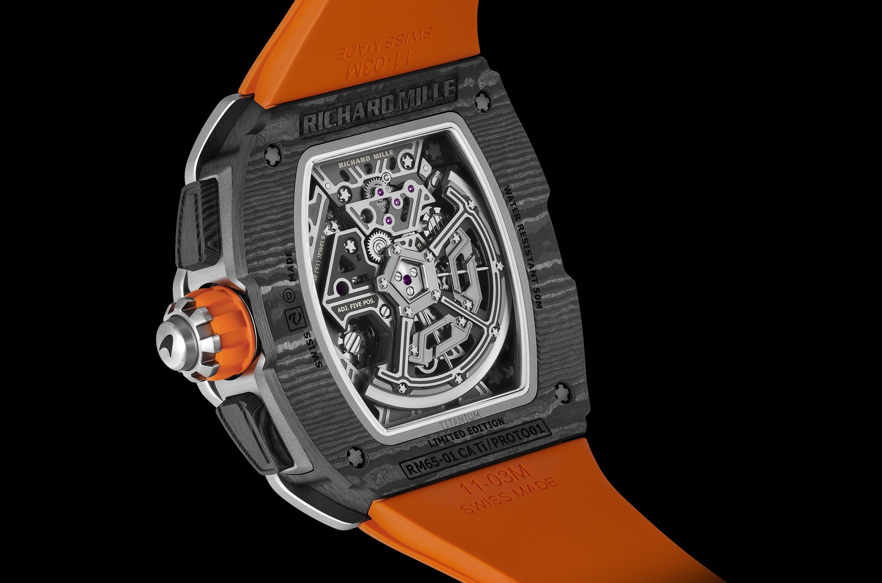 Richard Mille выпустила хронограф в стиле McLaren W12