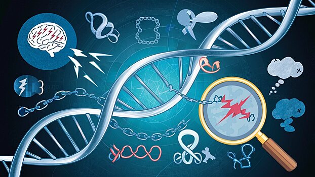 Риски психических болезней определили по ДНК