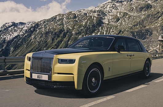 Rolls-Royce сделал Phantom в стиле «Голдфингера»