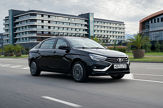 Большой тест-драйв нового седана Lada Aura. Фото