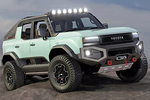 Toyota готовит пикап Land Cruiser и двухдверный 4Runner для серферов