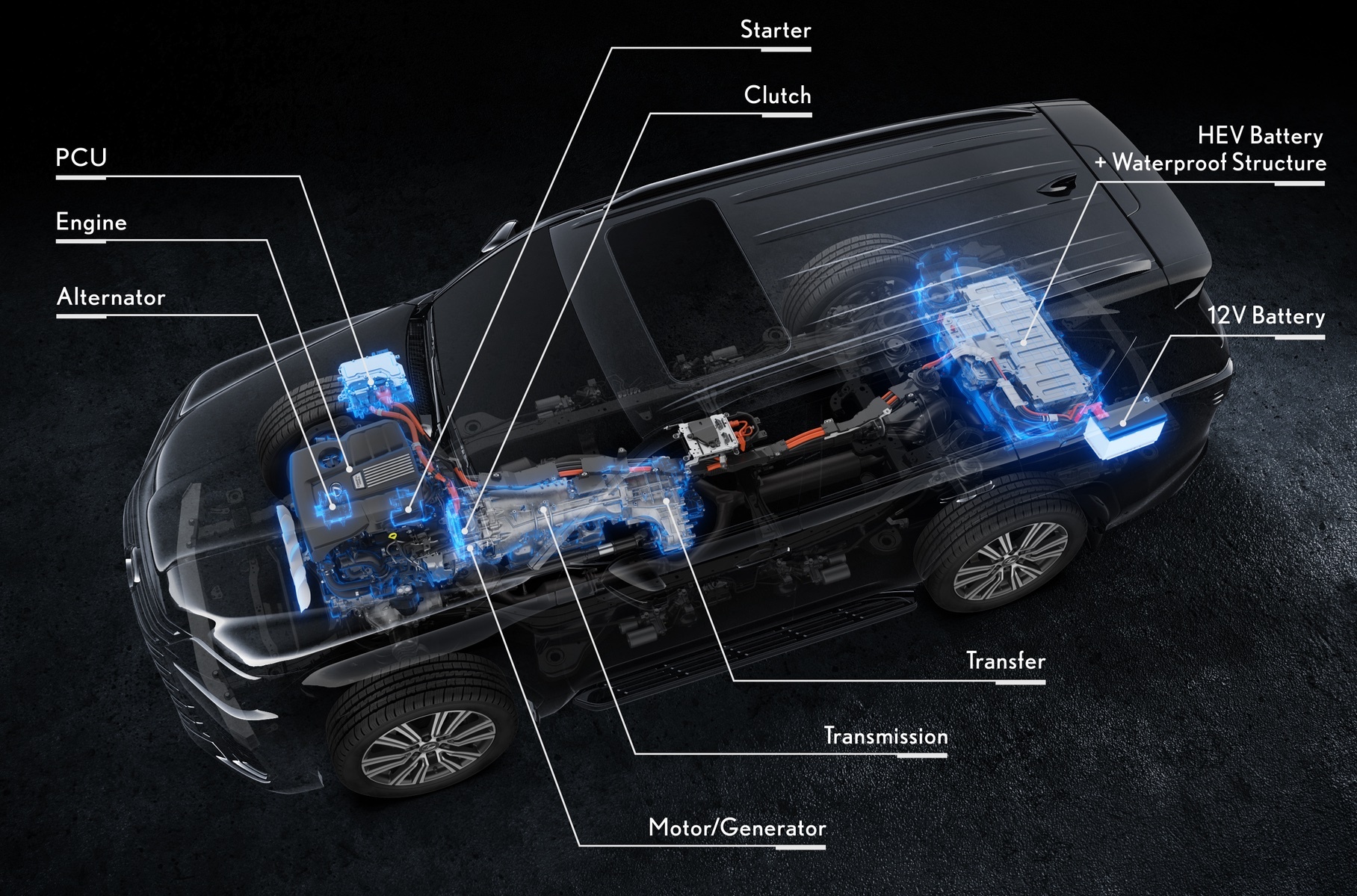 У Lexus LX появилась гибридная и внедорожная версии1