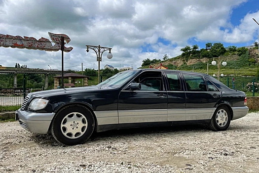 В Москве продают Mercedes W140 Pullman из Гаража особого назначения