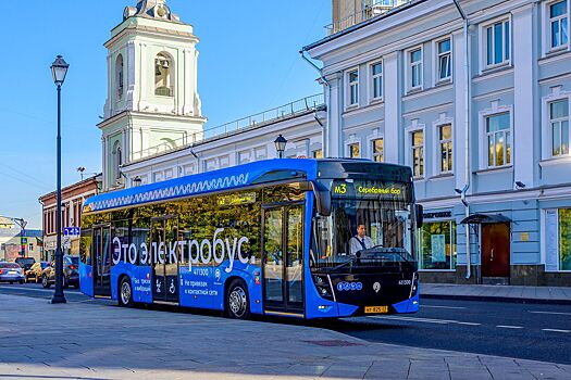 В Москве уже работает более 160 электробусных маршрутов