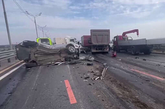 Водителя грузовика арестовали после массового ДТП в Серпухове