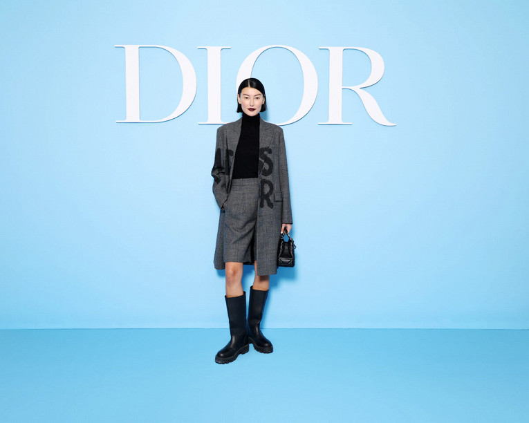 Звезды, одетые в Dior на показе коллекции Весна-Лето 202552