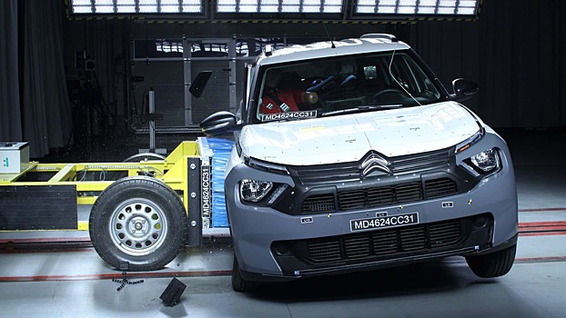 Citroen C3 Aircross получил ноль звёзд в краш-тесте