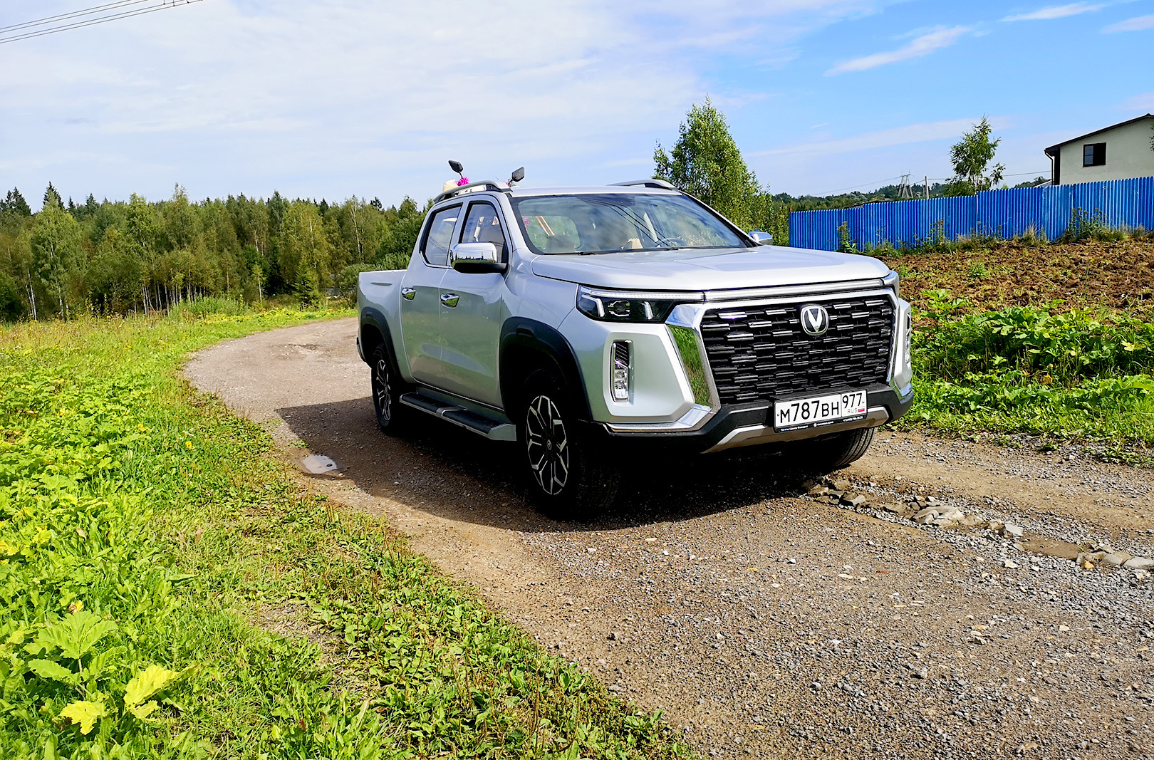 Грузовик, но премиальный: тест пикапа Changan Hunter Plus17