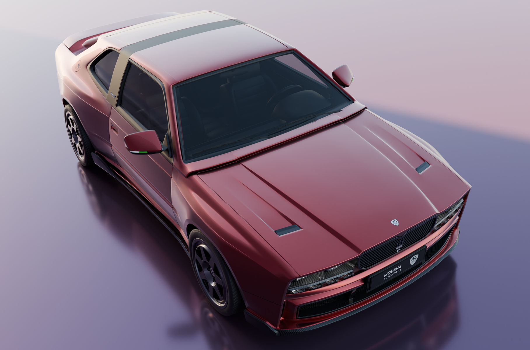 Представлен рестомод Maserati Shamal7