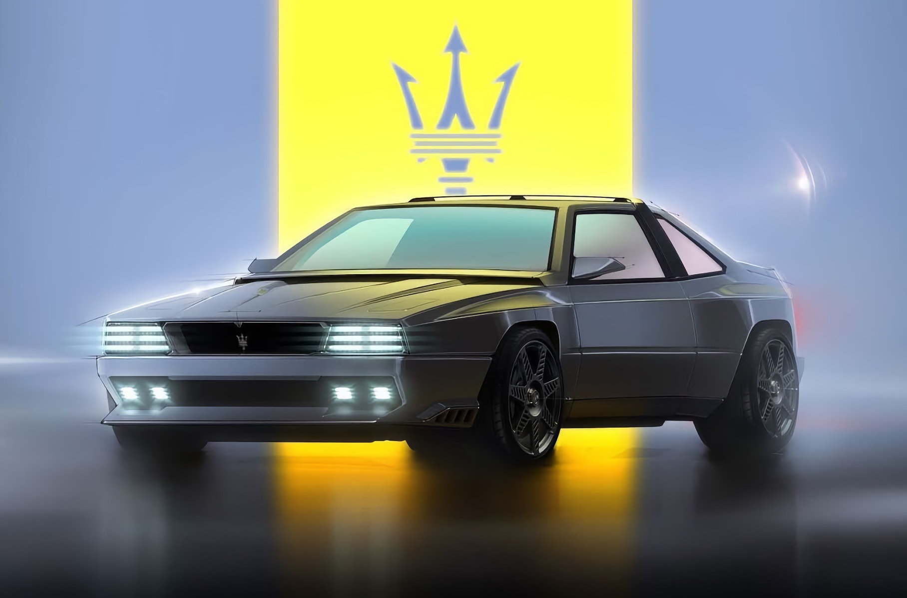 Представлен рестомод Maserati Shamal1