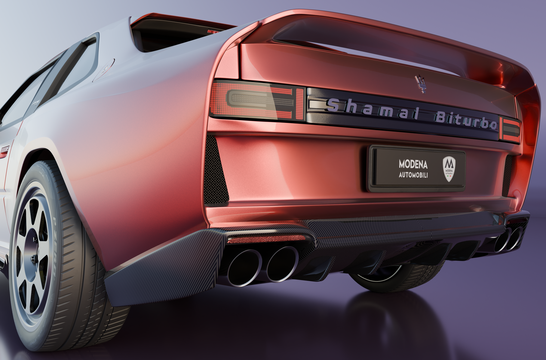 Представлен рестомод Maserati Shamal6