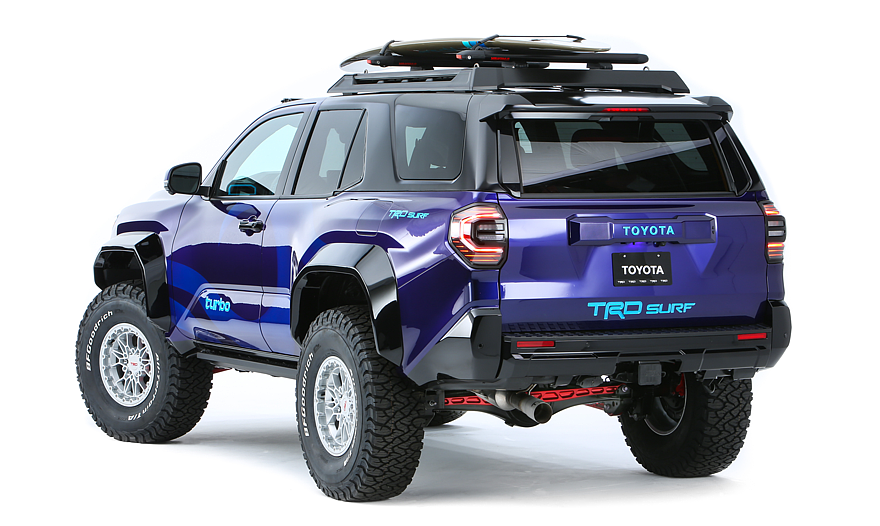 Toyota подготовила концепт двухдверного 4Runner TRD Surf со съемной крышей3