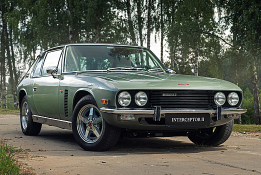 Большой тест-драйв раритетного Jensen Interceptor