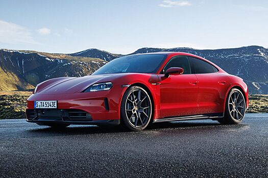 В Porsche представили новый Taycan GTS. У него стало на 100 сил больше