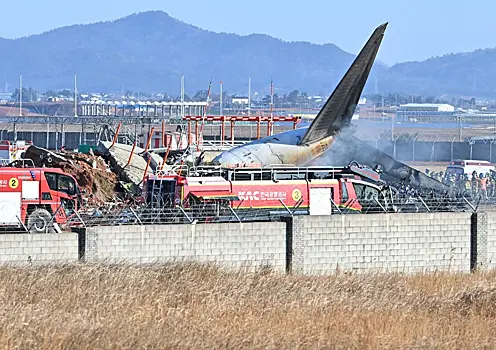 В Южной Корее прошли обыски после крушения самолета Jeju Air