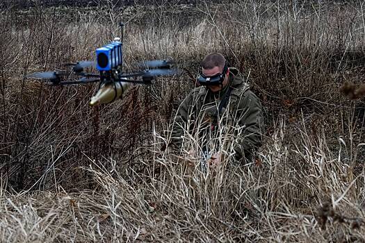 Украинский дрон попал в многоквартирный дом в Белгородской области